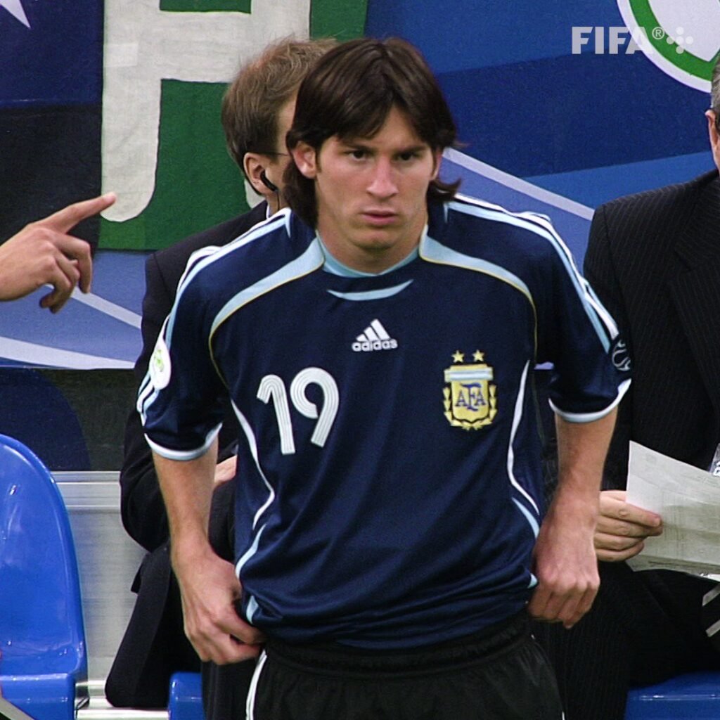 Camisetas Leo Messi - Argentina 2006